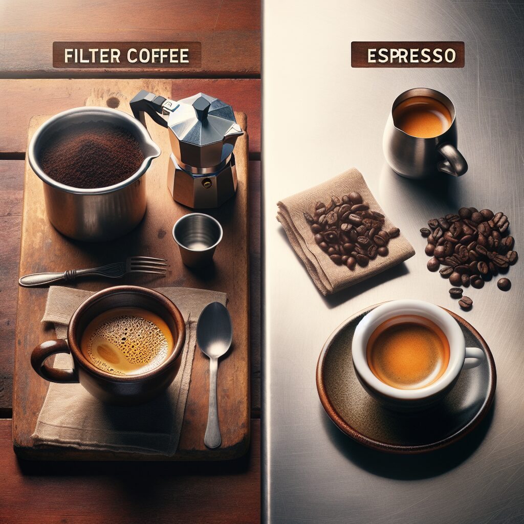 Filtre Kahve mi, Espresso mu? Hangisi Sizin İçin Daha İyi?